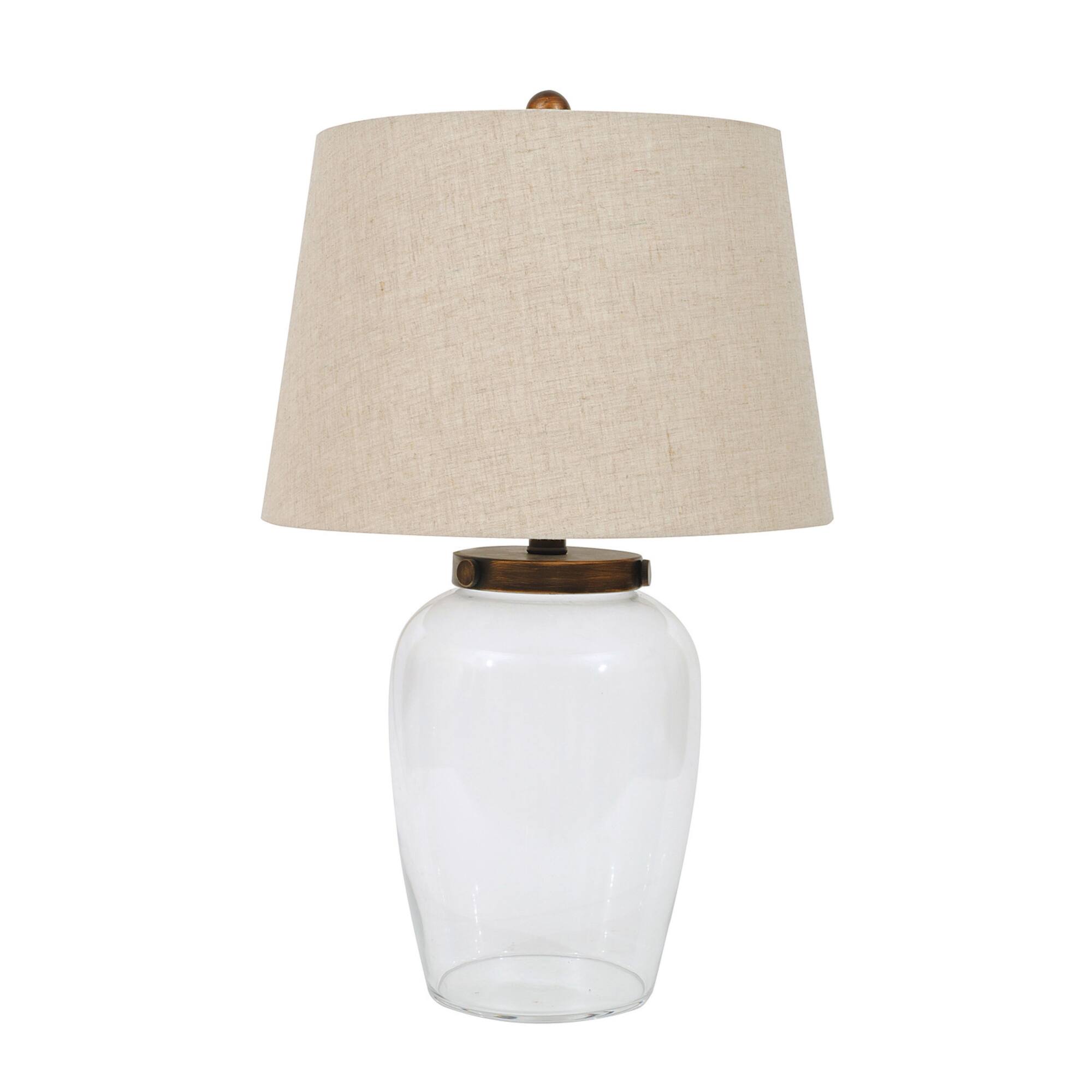 Hello Honey® 23" Glass Fillable Table Lamp